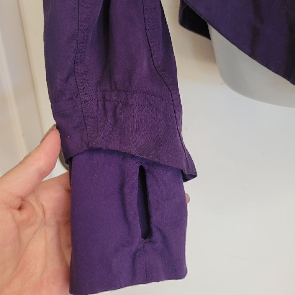 Lululemon Reversible Jacket INNER PEACE Fit & Flare Purple Yoga - Picture 14 of 16